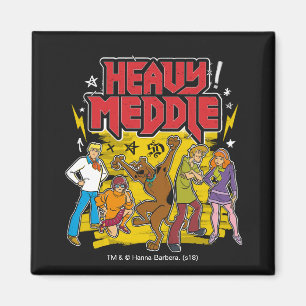 Scooby-Doo "Heavy Meddle" Graphic Magnet