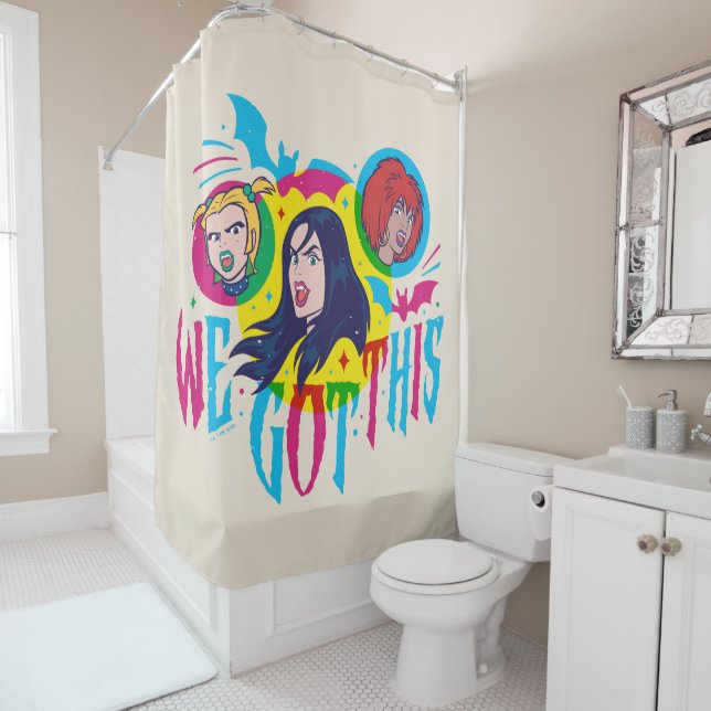 Scooby-Doo | Hex Girls We Got This Shower Curtain (In Situ)