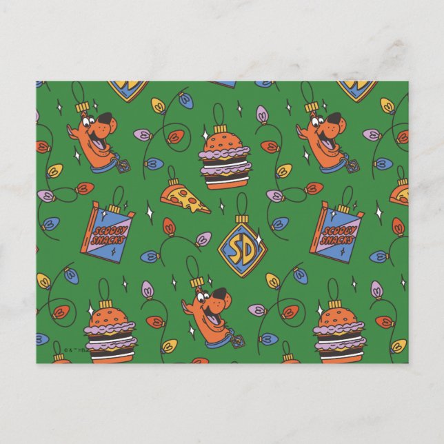 Scooby-Doo Holiday Snack Lights Pattern (Front)