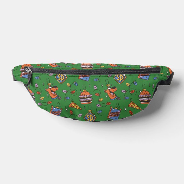Scooby-Doo Holiday Snack Lights Pattern Bum Bags (Lay Down)