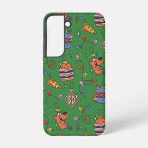 Scooby-Doo Holiday Snack Lights Pattern Samsung Galaxy Case