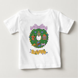 Scooby-Doo Holiday Snack Wreath Graphic Baby T-Shirt