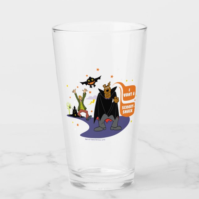 Scooby-Doo | I Vant a Scooby Snack Glass (Front)