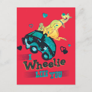 Scooby-Doo - I Wheelie Like You Holiday Postcard