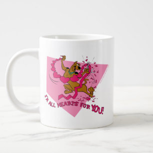 Scooby-Doo - I'm All Hearts For You Large Coffee Mug