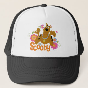Scooby-Doo In Flowers Trucker Hat