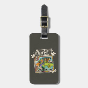 Scooby-Doo   "It's Lit" Mystery Machine Graphic Luggage Tag