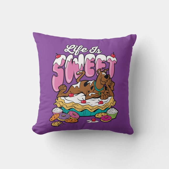 Scooby-Doo "Life Is Sweet" Cushion (Front)