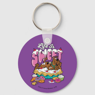 Scooby-Doo "Life Is Sweet" Key Ring