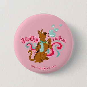Scooby-Doo - Love Is In The Air 6 Cm Round Badge