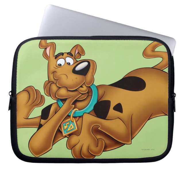 Scooby-Doo Lying Down Laptop Sleeve (Front)