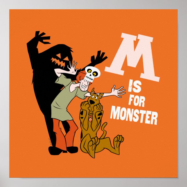 Scooby-Doo | M is for Monster Poster (Front)