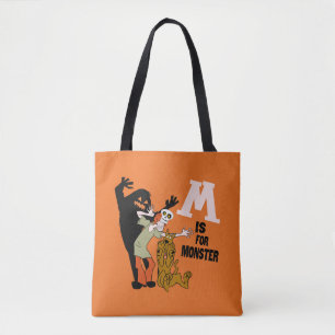 Scooby-Doo M is for Monster Tote Bag
