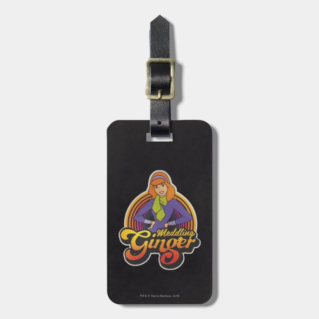 Scooby-Doo | "Meddling Ginger" Daphne Luggage Tag (Front Vertical)