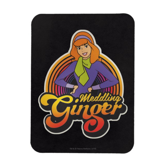 Scooby-Doo | "Meddling Ginger" Daphne Magnet (Vertical)