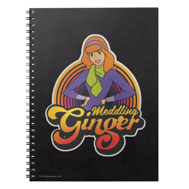 Scooby-Doo | "Meddling Ginger" Daphne Notebook (Front)