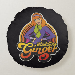 Scooby-Doo   "Meddling Ginger" Daphne Round Cushion