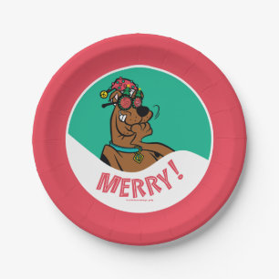 Scooby-Doo Merry Laughter Paper Plate