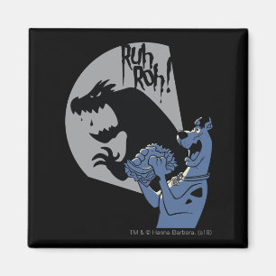 Scooby-Doo Midnight Snack "Ruh Roh!" Magnet