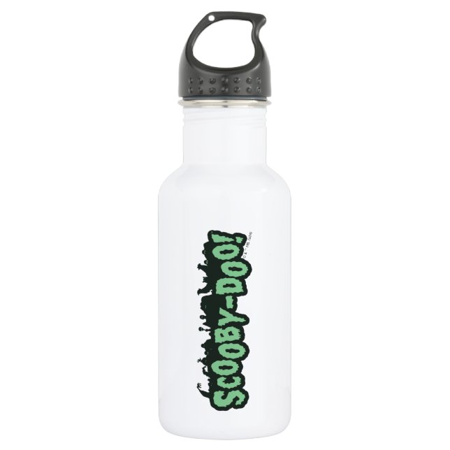 Scooby-Doo! Monster Silhouette Logo 532 Ml Water Bottle (Front)
