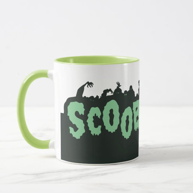 Scooby-Doo! Monster Silhouette Logo Mug (Left)