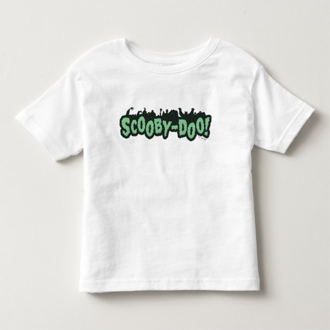 Scooby-Doo! Monster Silhouette Logo Toddler T-Shirt (Front)