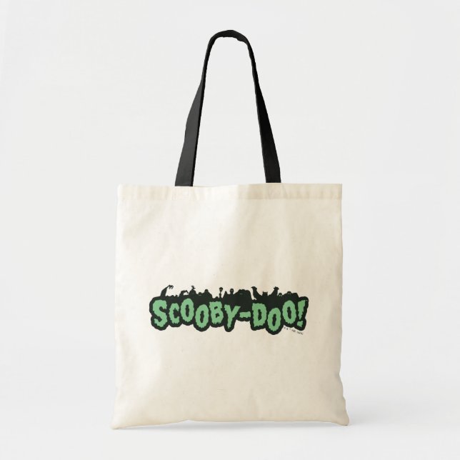 Scooby-Doo! Monster Silhouette Logo Tote Bag (Front)