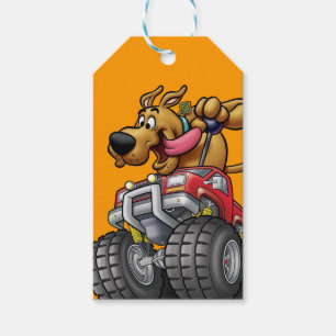 Scooby Doo-Monster Truck Gift Tags