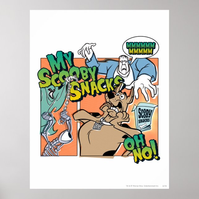 Scooby-Doo "My Scooby Snacks" Poster (Front)