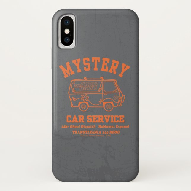 Scooby-Doo "Mystery Car Service" Graphic Case-Mate iPhone Case (Back)
