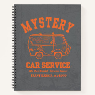 Scooby-Doo "Mystery Car Service" Graphic Notebook