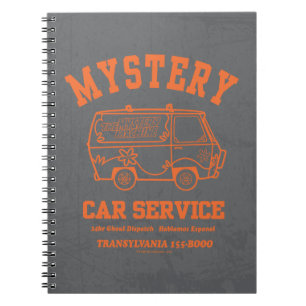 Scooby-Doo "Mystery Car Service" Graphic Notebook