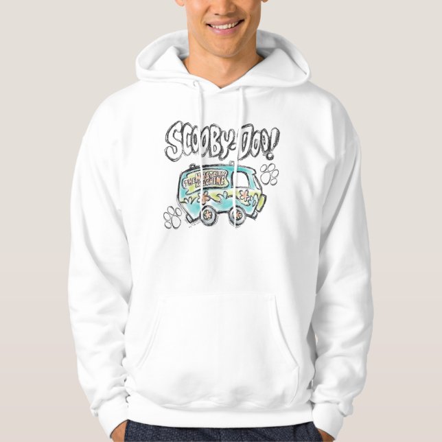 Scooby-Doo | Mystery Machine Sketch Hoodie (Front)