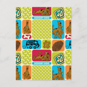 Scooby-Doo Mystery Pattern Postcard