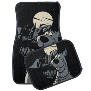 Scooby-Doo Noir Haunted Mansion Graphic Car Mat