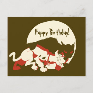 Scooby-Doo "On The Prowl" Postcard