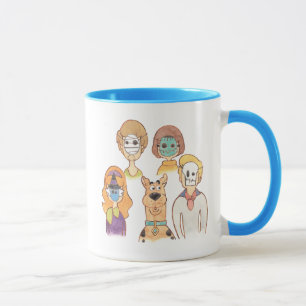Scooby-Doo Our Halloween Masks Mug