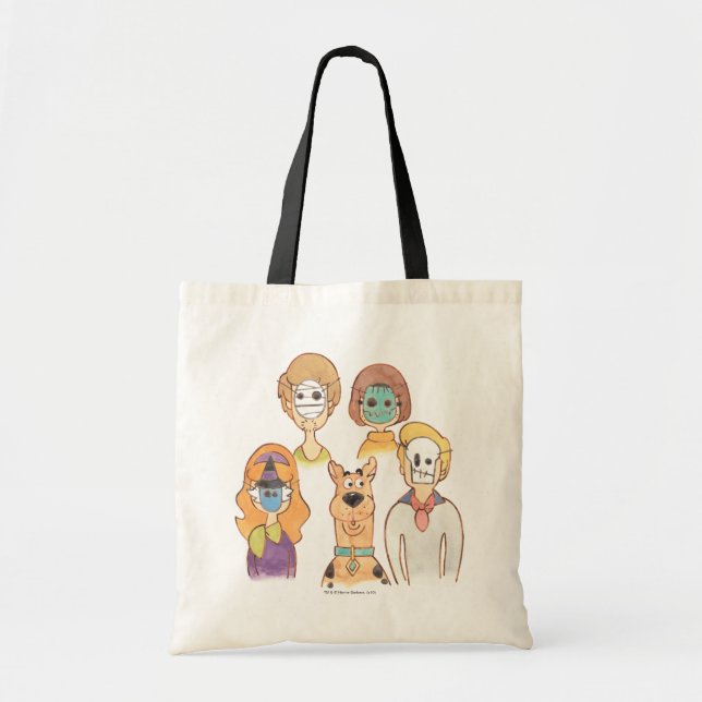 Scooby-Doo | Our Halloween Masks Tote Bag (Front)