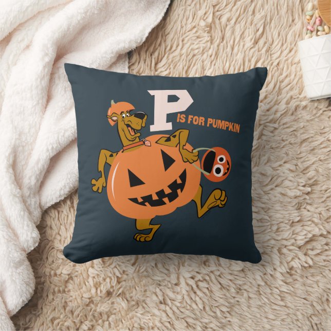 Scooby-Doo | P is for Pumpkin Cushion (Blanket)