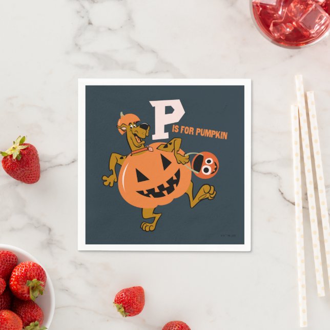 Scooby-Doo | P is for Pumpkin Napkin (Insitu)