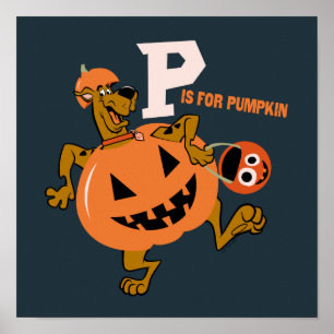 Scooby-Doo   P is for Pumpkin Poster