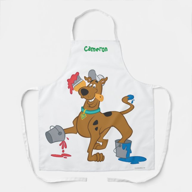 Scooby-Doo Paints Apron (Front)
