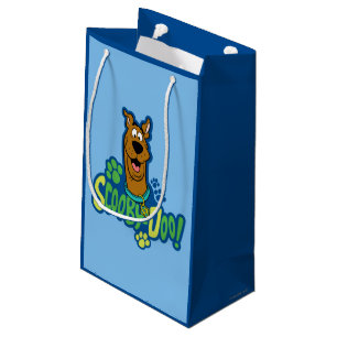 Scooby-Doo Paw Print Character Badge Small Gift Bag