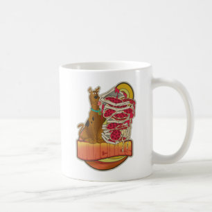 Scooby-Doo   Pile of Pizza "Munchies" Graphic Coffee Mug
