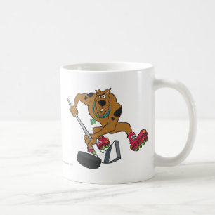 Scooby-Doo Playing Hockey Coffee Mug