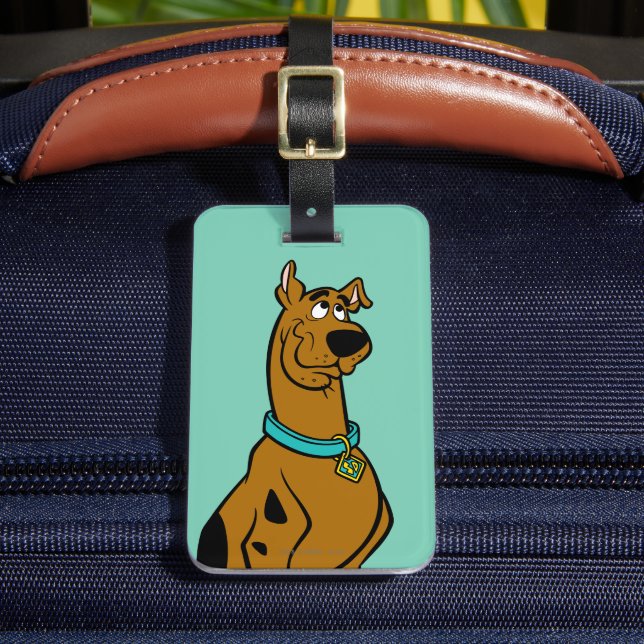 Scooby-Doo Puppy Eyes Luggage Tag (Front Insitu 2)