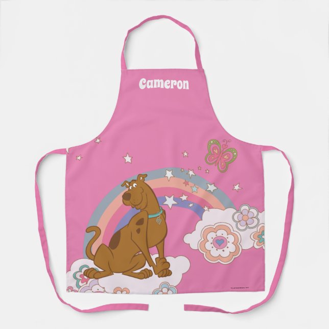 Scooby-Doo Rainbow Butterfly Apron (Front)