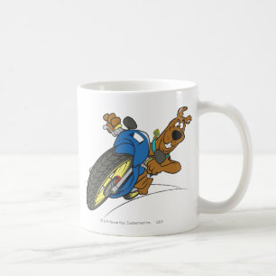 Scooby-Doo Riding Motorcycle Coffee Mug