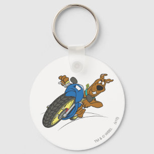 Scooby-Doo Riding Motorcycle Key Ring