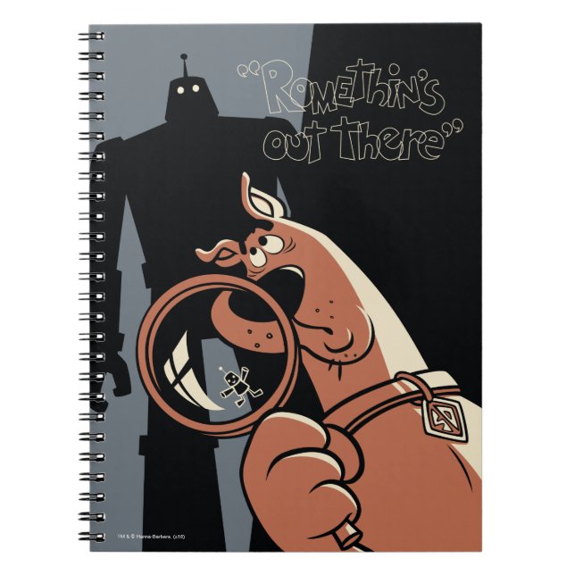 Scooby-Doo "Romethin's Out There" Notebook (Front)